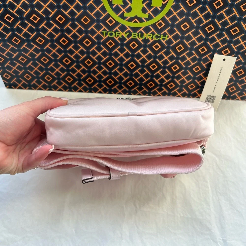 Tory Burch Virginia Belt Bag Pink Crossbody Bag